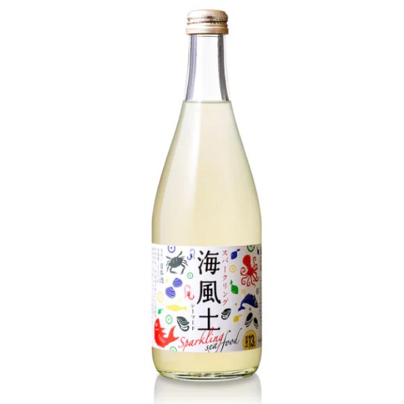 
            
                Load image into Gallery viewer, Fukucho &amp;quot;Seafood&amp;quot; Sparkling Sake 500ml
            
        