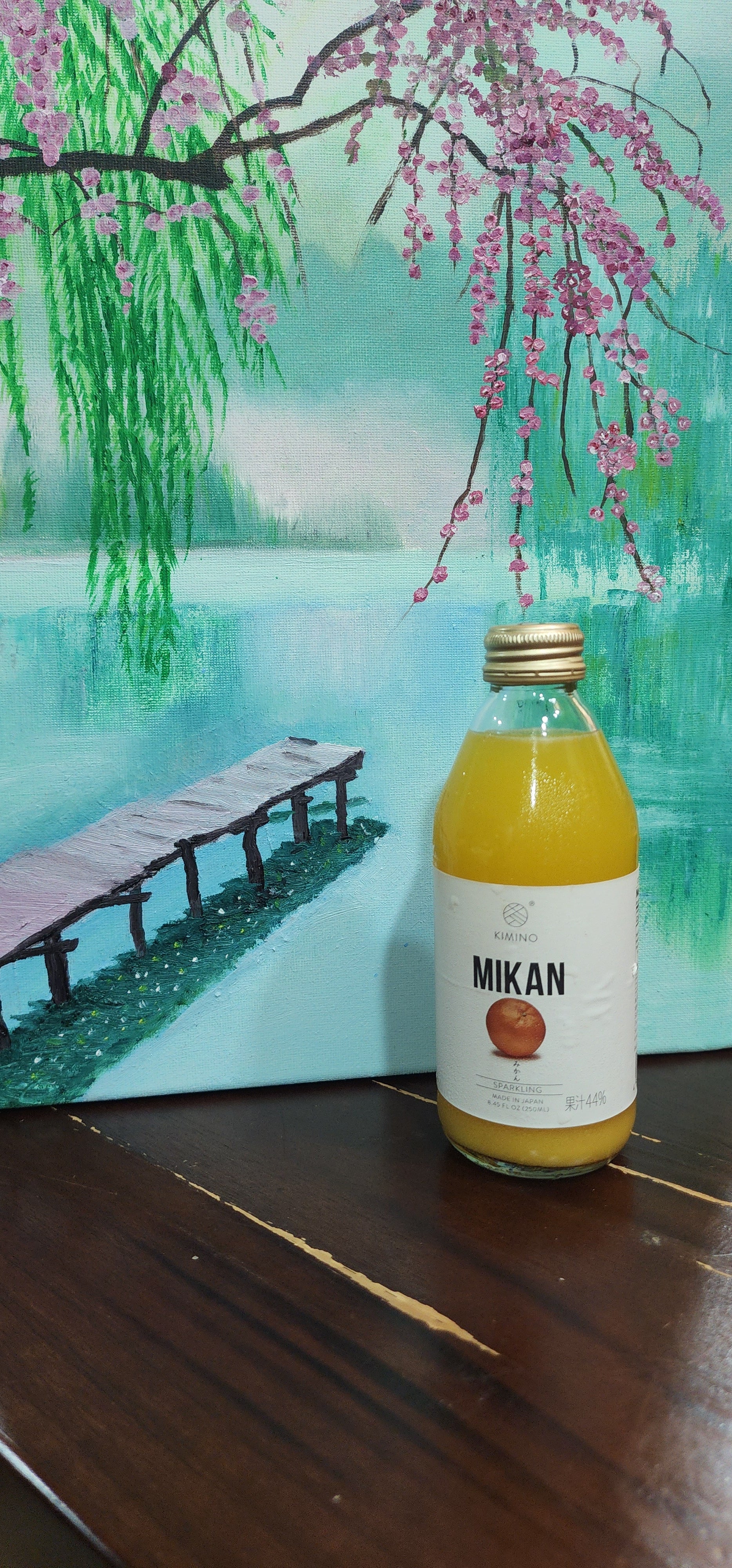 Kimino Mikan Sparkling Juice 250ml Woodstock Singapore
