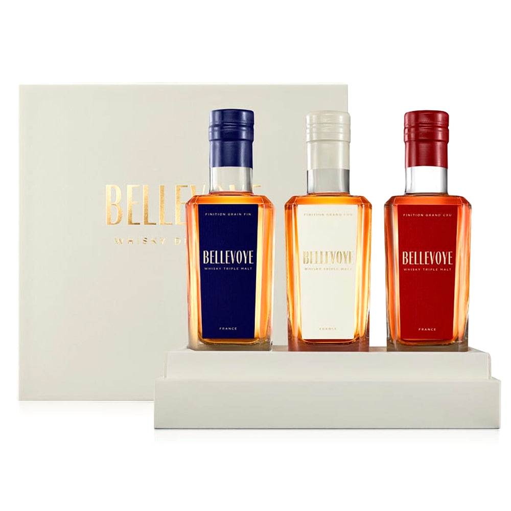 Bellevoye Tricolour French Whisky Gift Box
