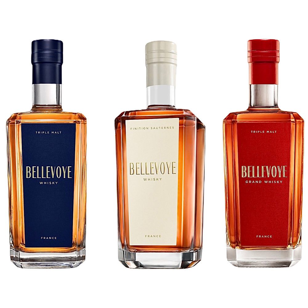 Bellevoye 'Bleu' Triple Malt Whisky, France