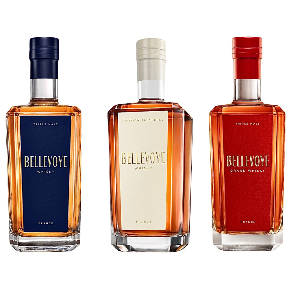 Bellevoye Tricolour French Whisky Gift Box