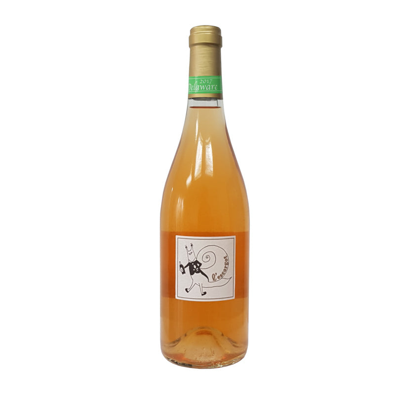 L'escargot Delaware Rosé 2017 (Organic)